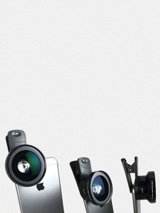 Набор профессиональных объективов и фильтров для смартфона