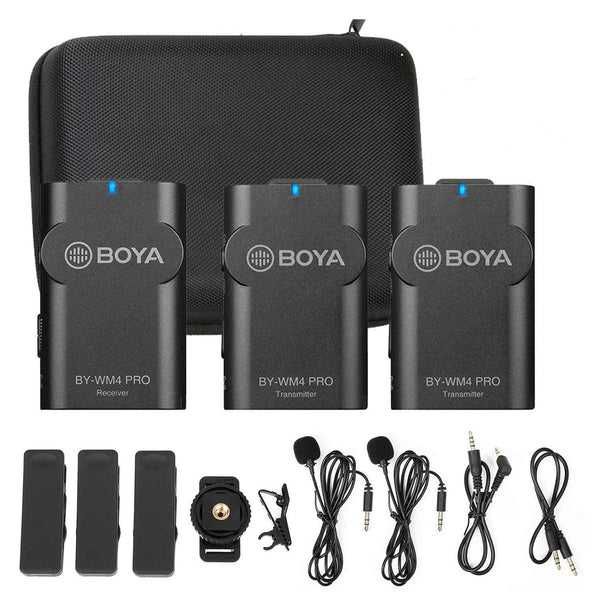 Lavaliera Wireless Boya WM4 si GODOX WES1 KIT2 pentru ios/iphone