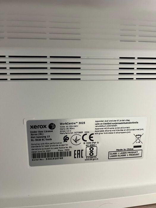 Продам Принтер Xerox WorkCentre 3025
