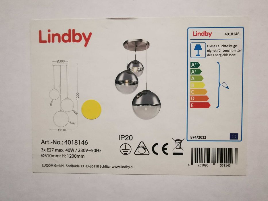 Модерна лампа за таван