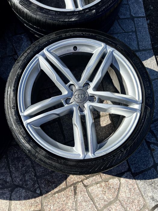 Jante Audi R19 5x112 + Anvelope Continental de vara 255/35/19