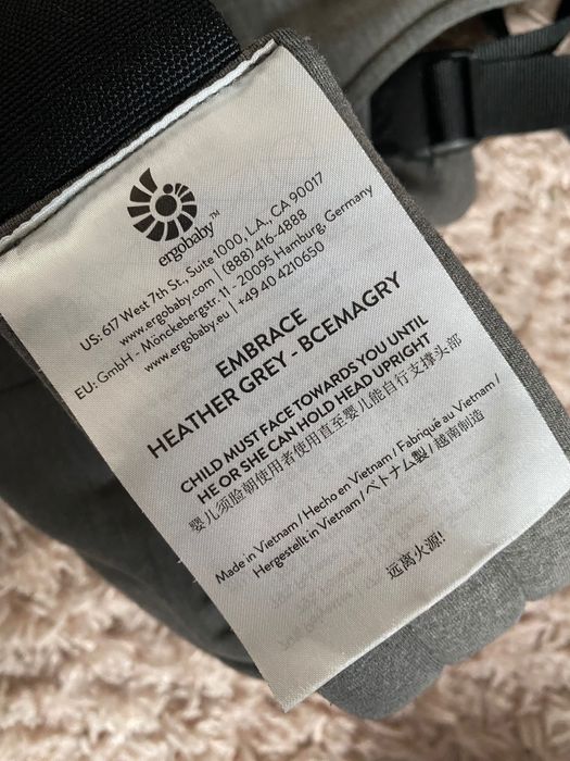 Ергономична раница ErgoBaby Embrace