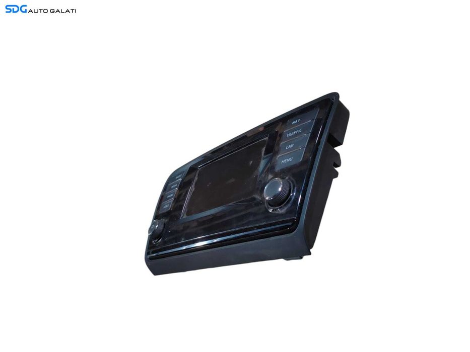 Ecran Display Afisaj Navi Navigatie Skoda Octavia 3 2013 - 2017 Cod 5E0919605D [L5590]