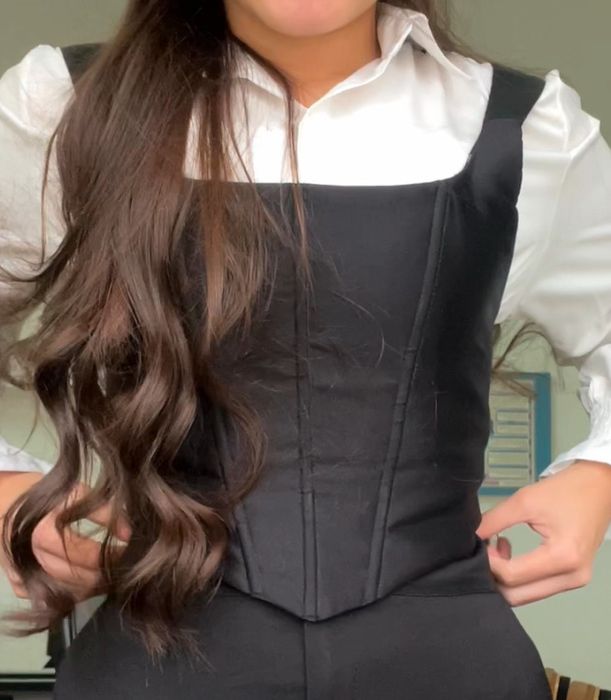 Двухсторонний этно корсет