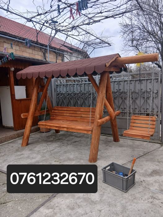 Mese, foișoare, legane, mobilier rustic