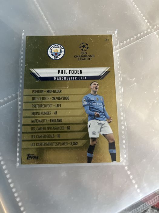 Gold edge edition на Фолден