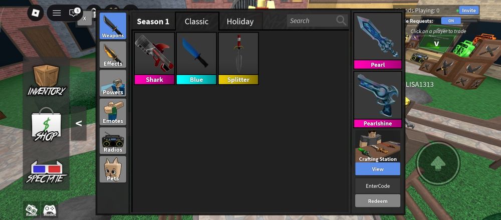 Продаю аккаунт в роблоксе