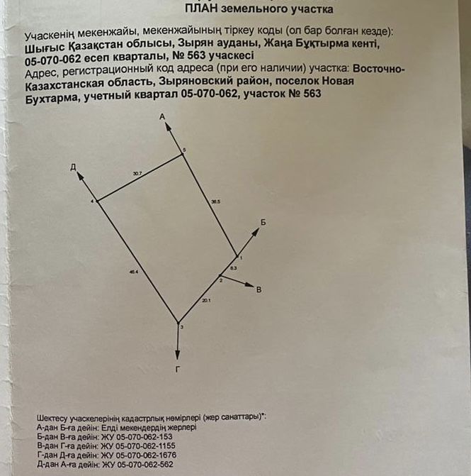 Участок новая Бухтарма