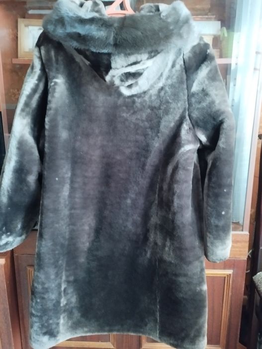 Шуба из мутона р,56