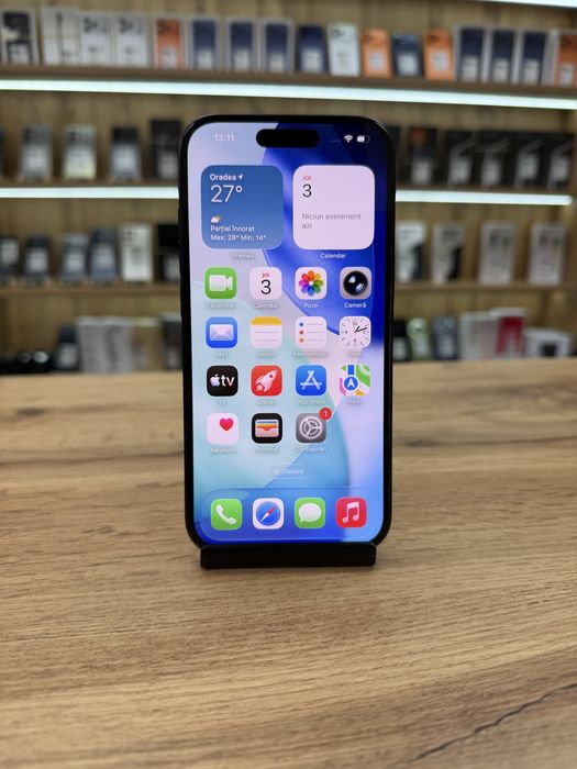 ‼️ iPhone 15 Black 128Gb - Sanatate bat.99% - Garantie 12 luni