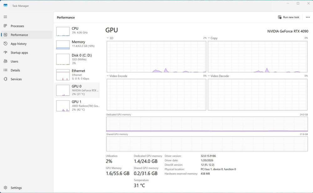 Ultra PC Gaming Nvidia RTX 4090 64Gb Ram Ryzen 7 7800x3D in garantie