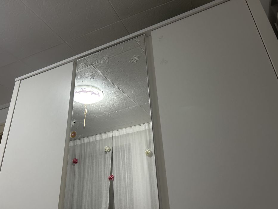 Dulap Alb cu oglinda