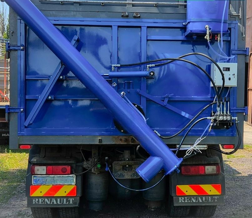 Șnec hidraulic remorca