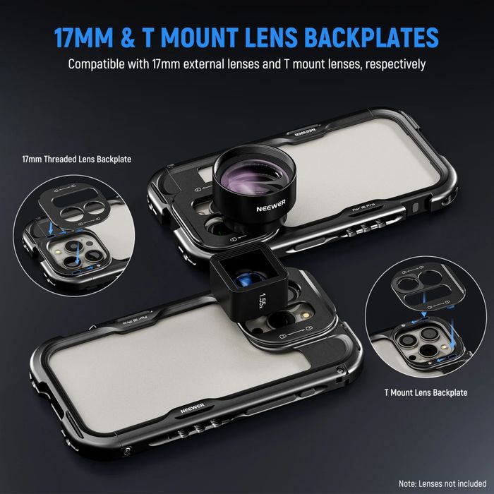 NEEWER Cage Rig iPhone 15 Pro Max