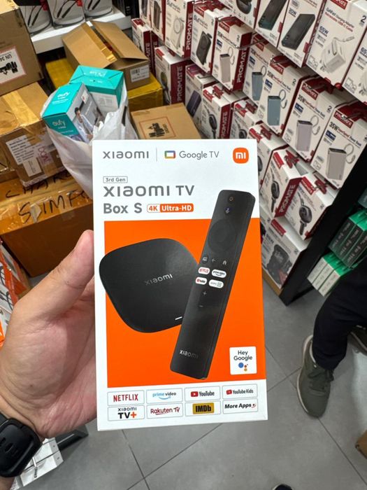 Xiaomi tv box s 3gen global dostavka garantiya