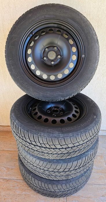 Set roti iarna VW SKODA anvelope VREDESTEIN 215 65 R17 profil 7mmDOT21