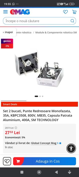 Vând punte redresoare 24 v