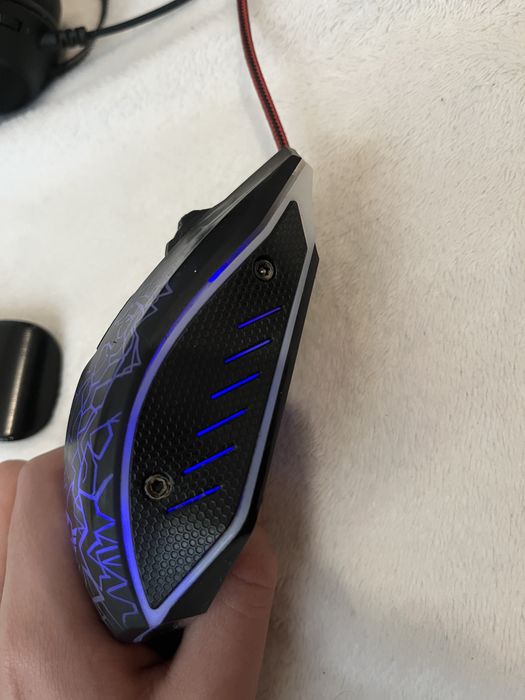 мишка trust gtx с rgb подсветка