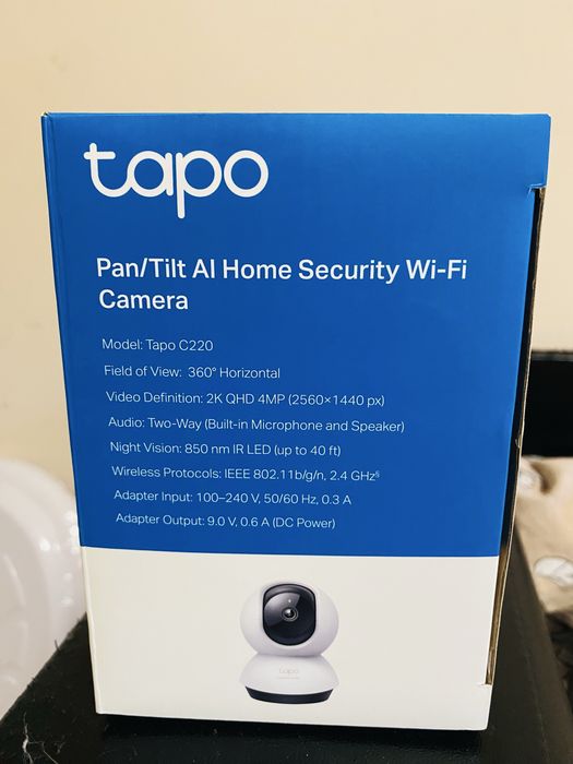 Cameră Supraveghere TP-Link Tapo C220 – 2K QHD, Smart AI
