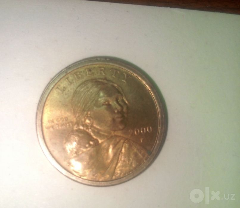 Amerika 1 dollar. 2000-yil tangasi
