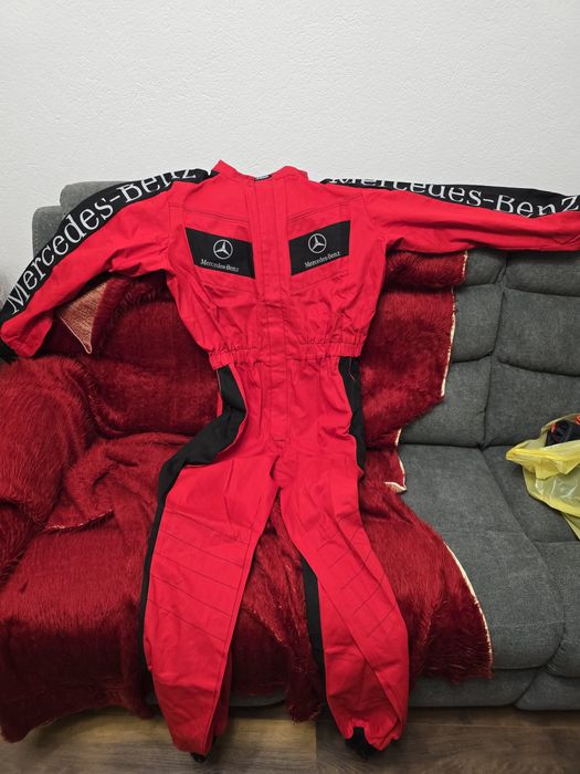 Работен комбинезон mercedes и фланела mercedes