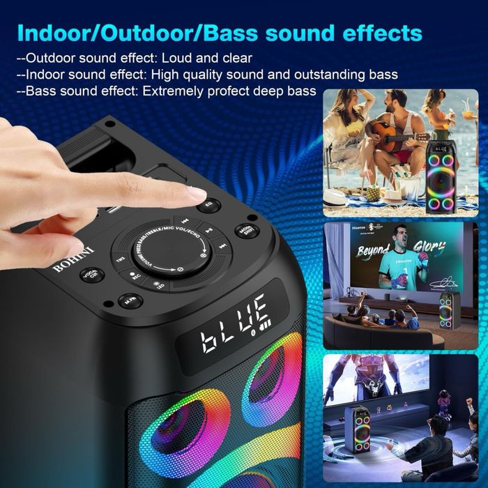 BOHINI T77 160W Bluetooth високоговорител