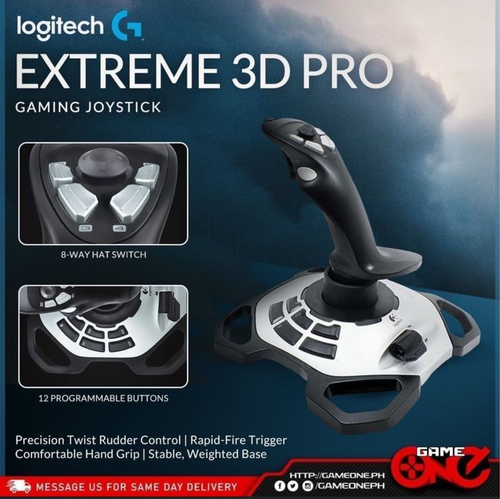 Штурвал/Джойстик/Gamepad/Logitech Extreme 3D PRo