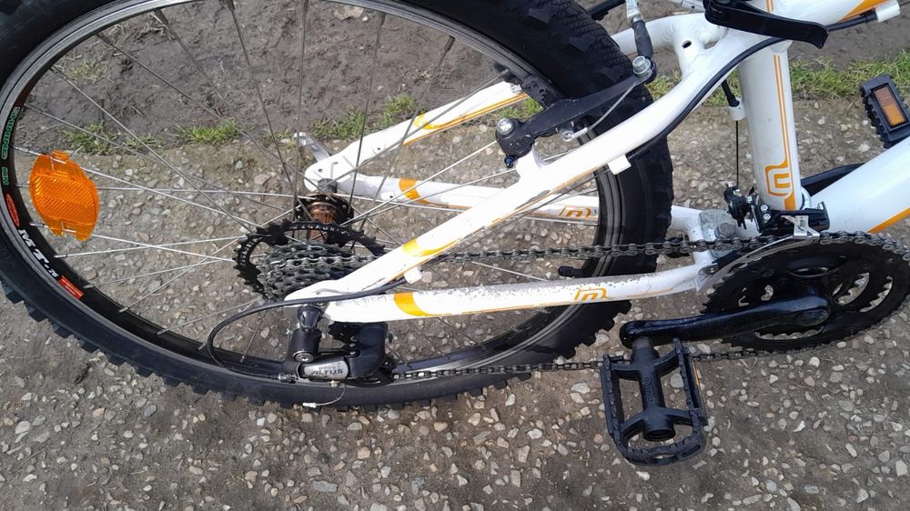 Bicicleta mtb copii (9-14 ani) Musing, 24 inchi, Aluminiu,j. duble,7x3