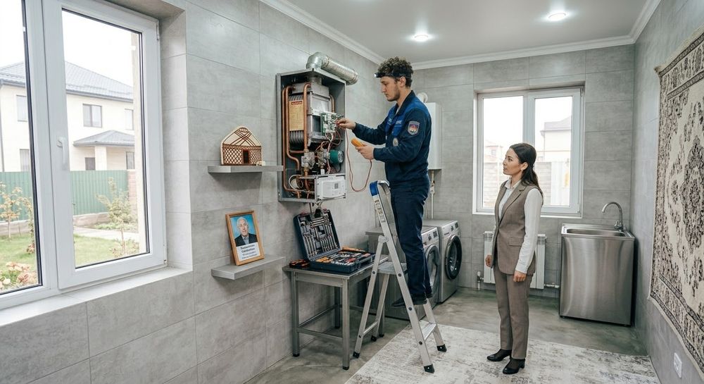 Ремонт настенных котлов, ремонт отопления ремонт стиральных машин