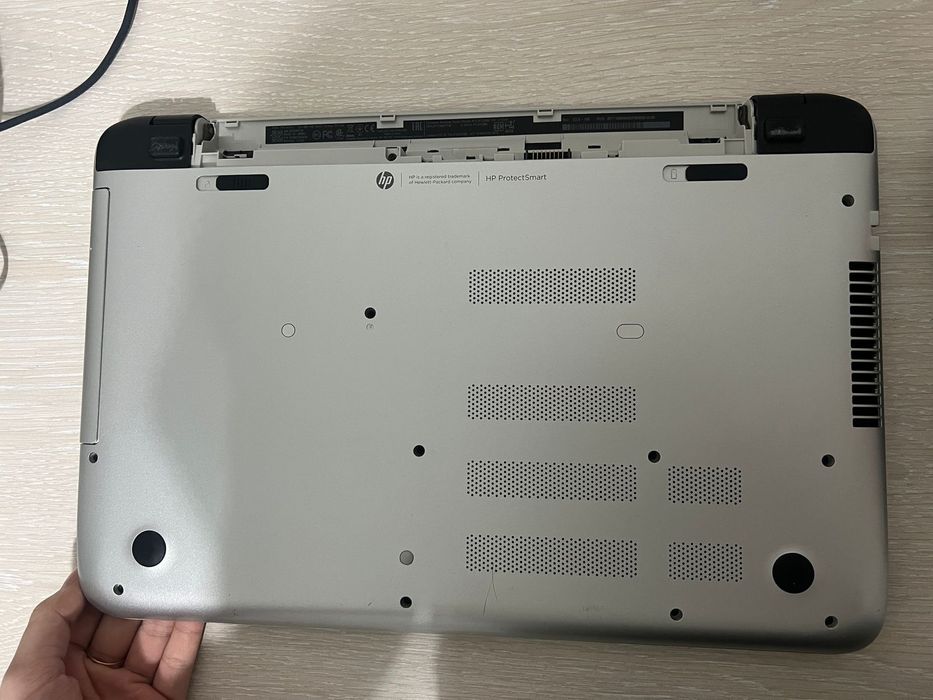 HP ноутбук без батареи