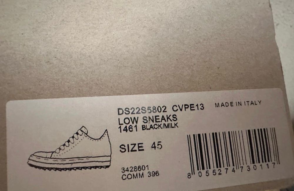 Rick Owens(mărimi in descriere)