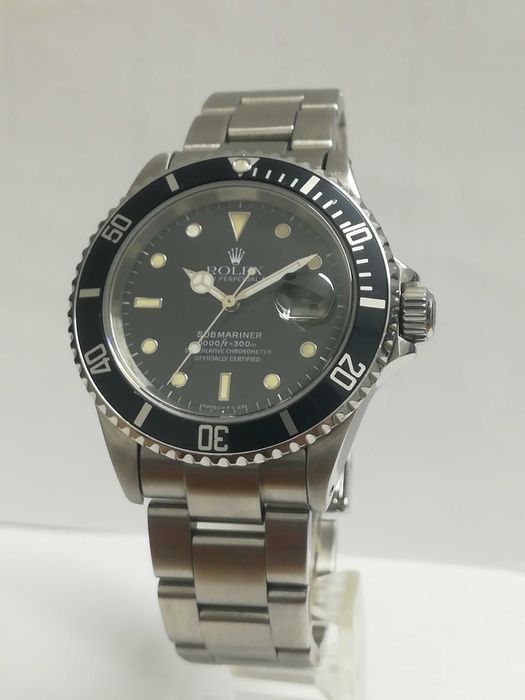 Rolex SUBMARINER Date Oyster Perpetual, кутия+документи, 16610