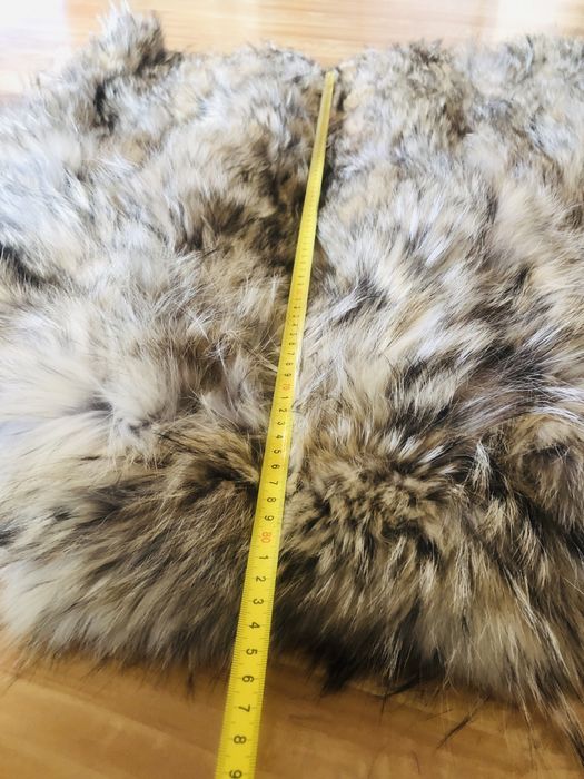 Палто сребърна лисица