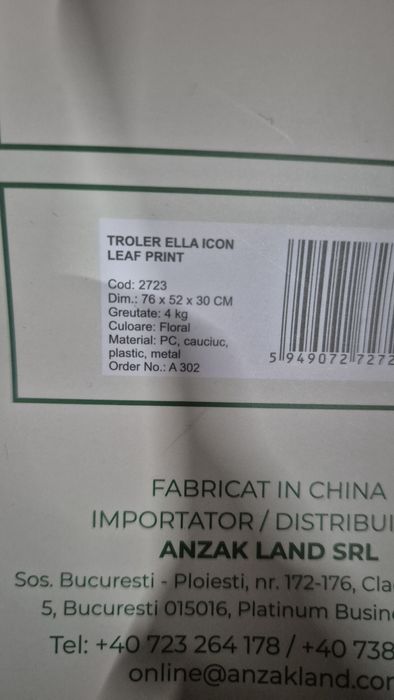 Troler 76 cm print /55