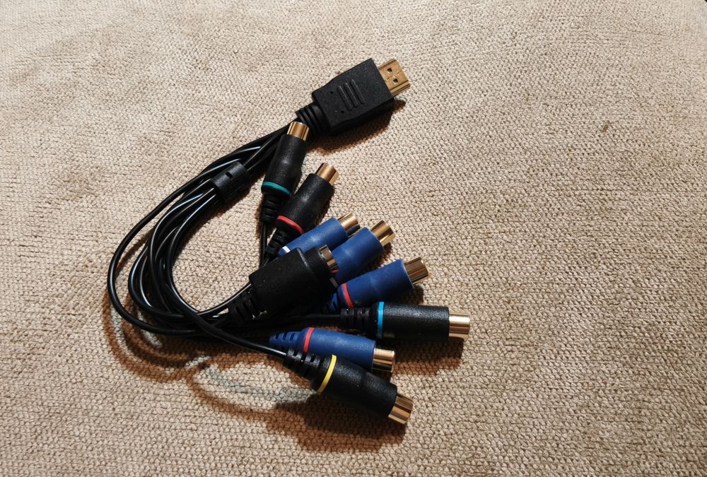 Adaptor cablu composite RCA svideo din hdmi pentru avermedia h 727 și C 027