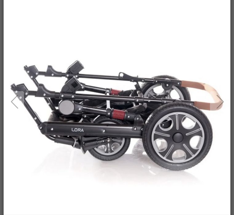 Бебешка количка Lorelli - Lora, Steel grey