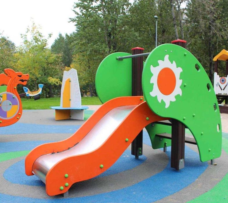 Горка, качели, карусель, детская площадка