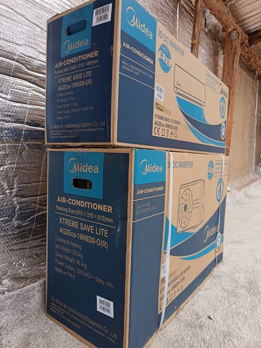 Aparate de aer conditionat căldură Midea Xtreme AC 1800 BTU Inverter S
