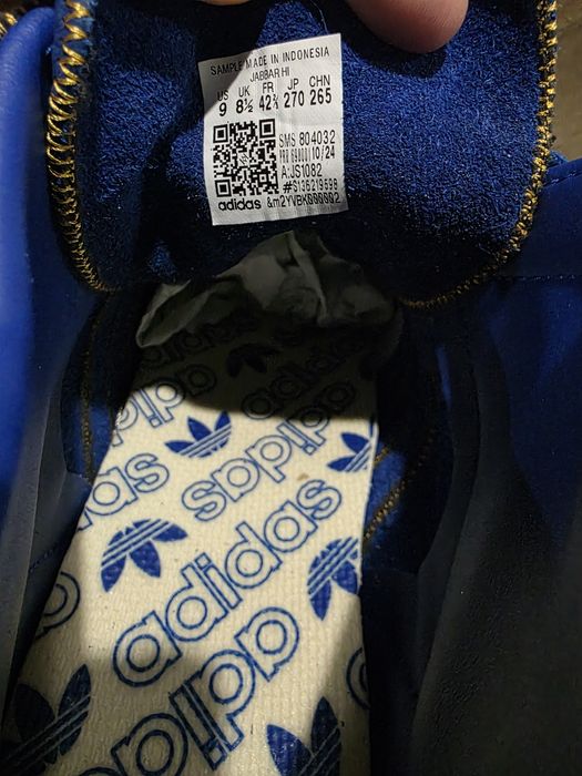 Ghete Adidas JABBAR  HI ,, Royal Blue "