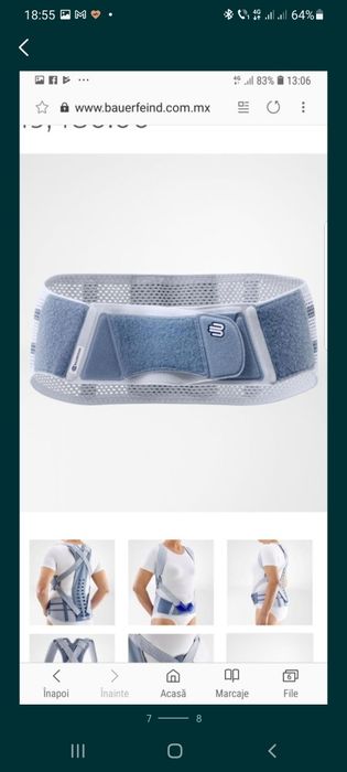 Orteza coloana vertebrala Bauerfiend made Germany