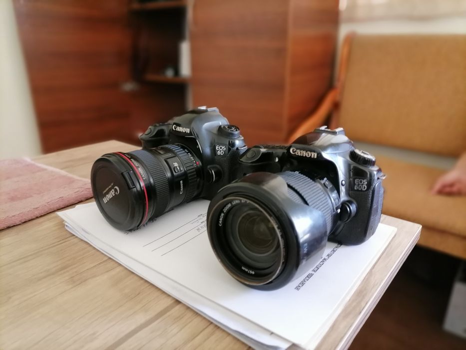 Canon 6d 17 40 abektiv Canon 60d 18 135