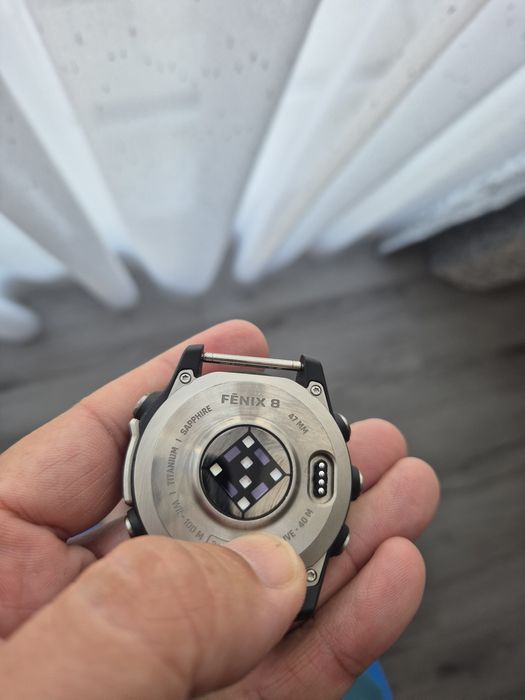 Garmin fenix 8 47mm Amoled Sapphir e Titan