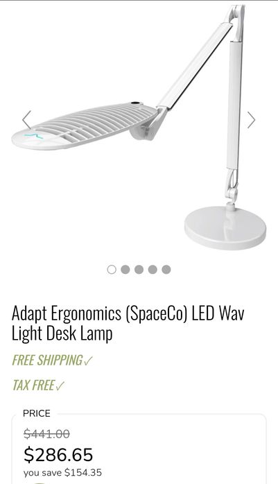 Lampă Wave Light de birou