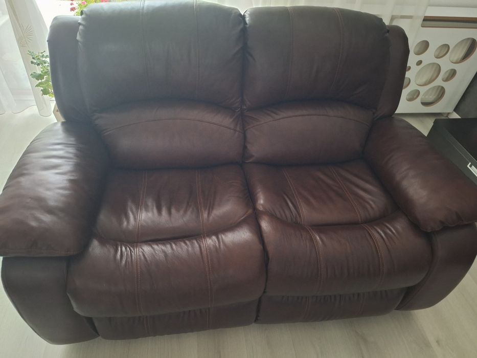 Vand set canapea piele