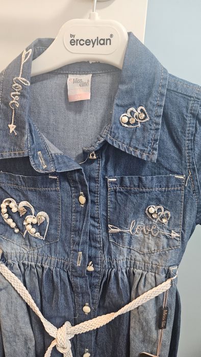 Денкова рокля за момиче на 3г.