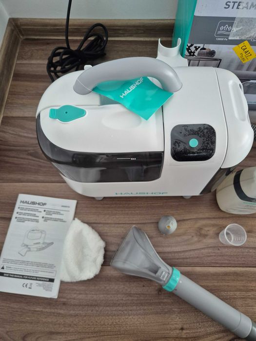 [REDUCERE-30%]Aspirator Injectie Extractie cu spălare și funcție abur HAUSHOF StainZapper Vapo - Nefolosit