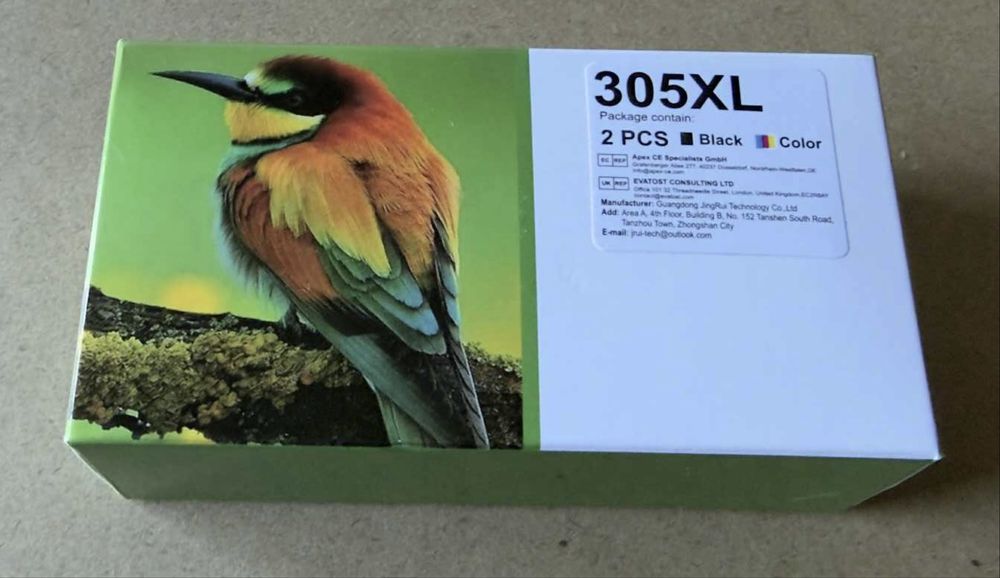 HP 305XL Комплект мастилени касети – черна + цветна (2 бр.)