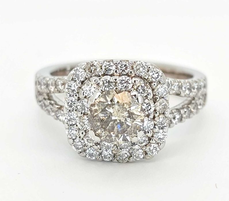 Inel aur 18k cu diamante 1,90ct