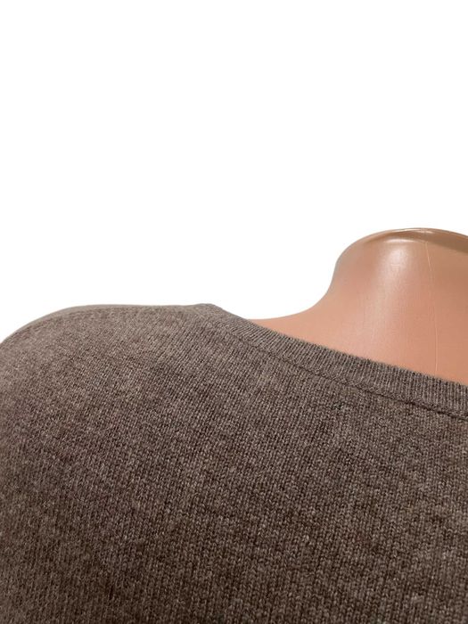 L'ESSENCE размер 42 - L - XL дамски кашмирен пуловер 100% КАШМИР бежов