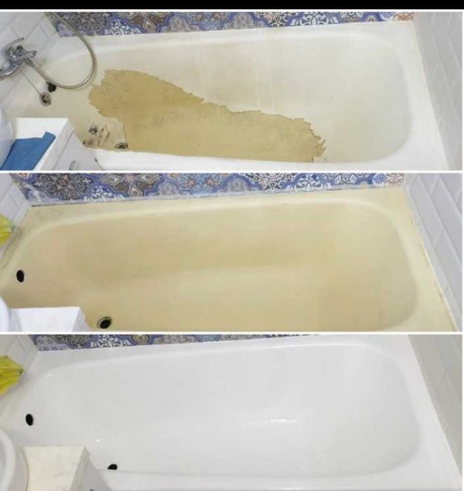 Реставрация ванн в Алматы